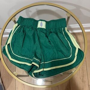 FP Movement Varsity Blues Shorts - Green, Size XS